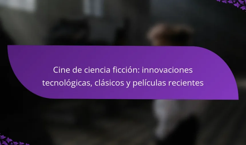 Cine de ciencia ficción: innovaciones tecnológicas, clásicos y películas recientes