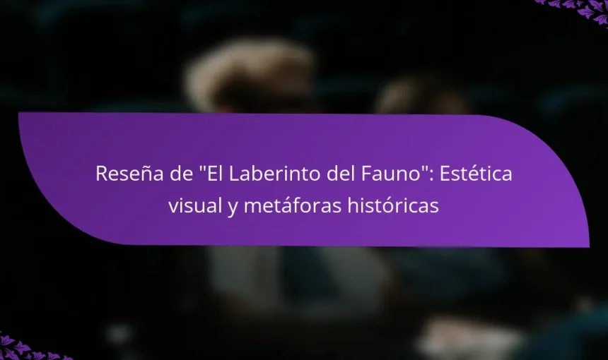 Reseña de “El Laberinto del Fauno”: Estética visual y metáforas históricas